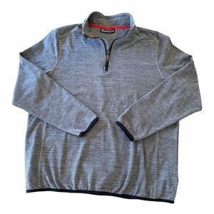 Avalanche Men's Gray Zip-Up Fleece